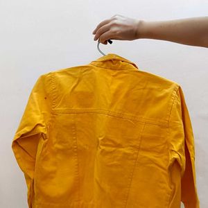 Yellow 🟡 Mustered Jacket Perfect In Winters