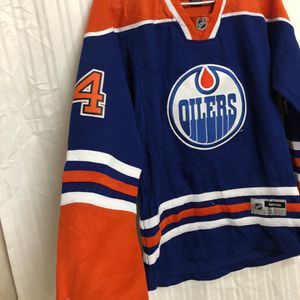 Reebook Oilers Hocked jersey