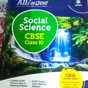 All In One Class 10th Social Science Book