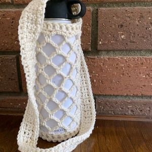 Crochet Water Bottle Holder!!