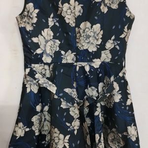 Sleeveless Floral Dress