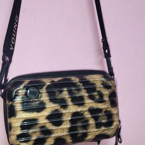 Leopard Print Sling Bag