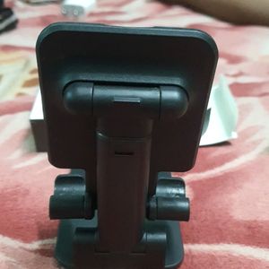 Folding Desktop Phone Stand Black