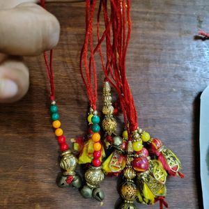 13 Rakhi 💯 pure handmade raakhis rakshabandha