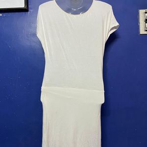 Korean Branded Long White One Piece