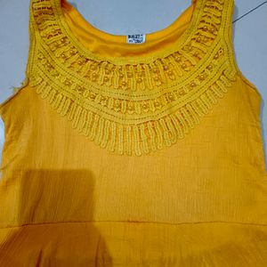 Yellow Dress For Girls!!!