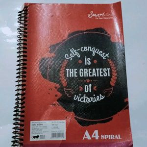 200 Pages Spiral Notebook