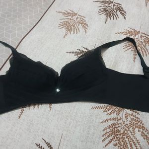 Thick Padded Sexy Black  Bra