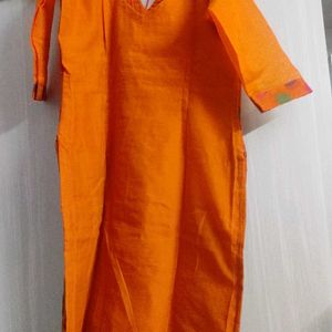 Orange Kurti