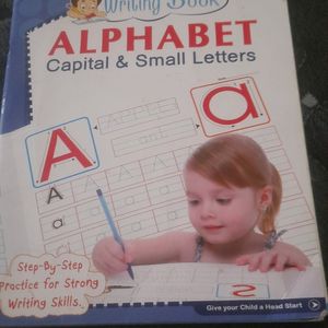 Writing Practice Book -alphabets ,lines