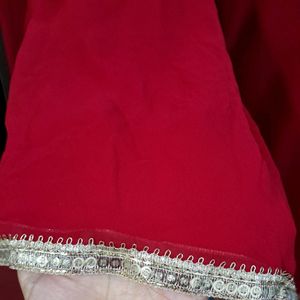 BEAUTIFUL Dark ROSE PINK Anarkali