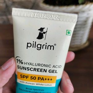 Pilgrim hyaluronic acid sunscreen gel