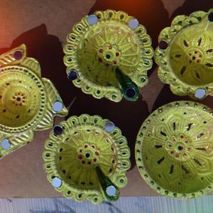 Homemade Diyas