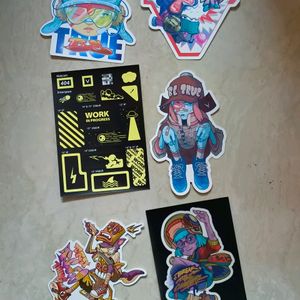 STICKER PACK OF 6