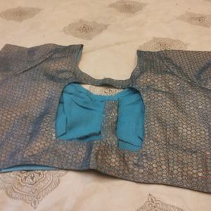 Readymade Blouse Blue Colour