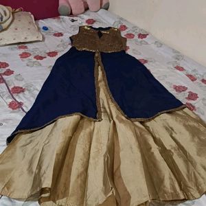 Beautiful Indowestern Dress Skirt With Upper