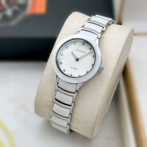 RADO CERAMIC LADIES WHITE WATCH @SALE