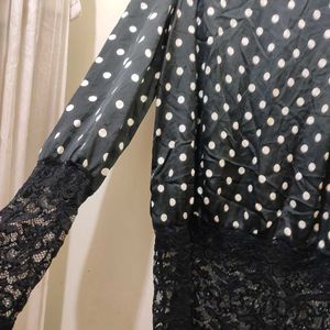 Polka Dot Top Bust 34&36