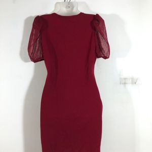 Maroon Bodycon Dress(Women’s)