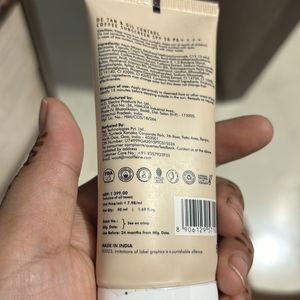 DE TAN & OIL CONTROL COFFEE SUNSCREEN