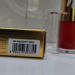 Myglamm 2in 1 Lipstick (Naughty Red)