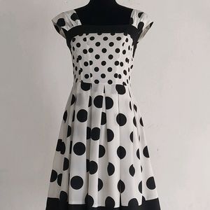 Polka Dot Retro Vintage Dress