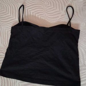 Black cami top