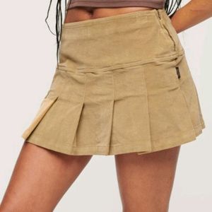 Cute Nude Colour Skirt