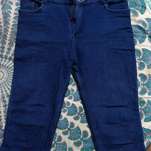 New Highwaist Single Button Jeans