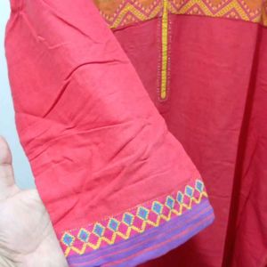 BIBA Embroided Kurta Xxl