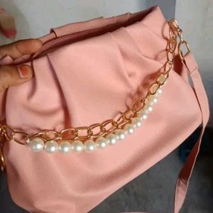 Baby Pink Stylish Handbags For Women