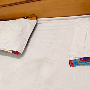 Bedsheet With Pillow covers