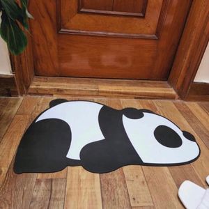Panda Anti-slip Rubber Door/Toilet Matt