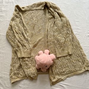 Beige Cardigan