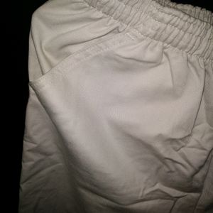 unisex beige trousers