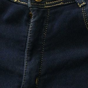 High Waist Blue Jeans