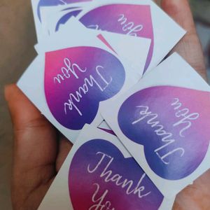 Thank You Sticker For Small Business