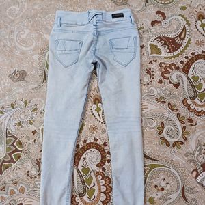 Light Blue Skinny Fit Jeans