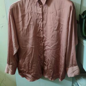 Satin Shirt Zara