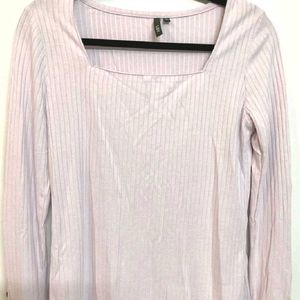 Lavender Korean Top Full Sleeve