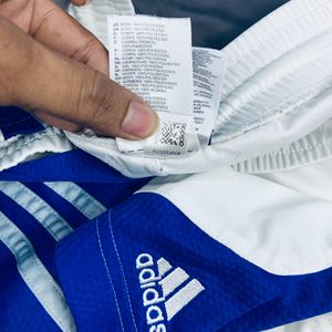 🇹🇭Adidas Three Stripes White&Blue Short