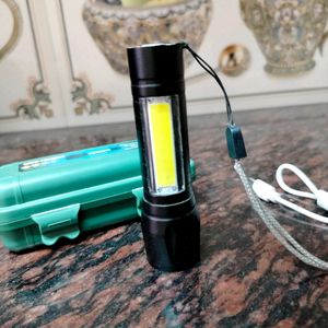 Rechargeable LED Long Range Flashlight Torch