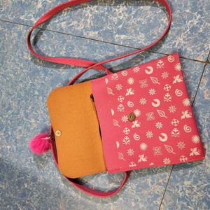 30₹ Off Beautiful Pink Colour Sling Bag