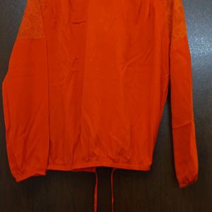 Orange Uniqe Top