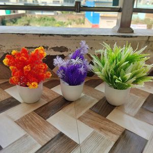 3 Piece Artificial Plants