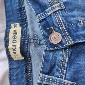 Slim Unisex Denim Jeans