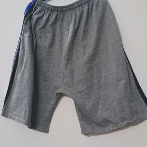 Boys Shorts In Grey Colour