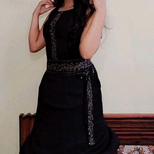 Black Midi Dress Eid Special Dres