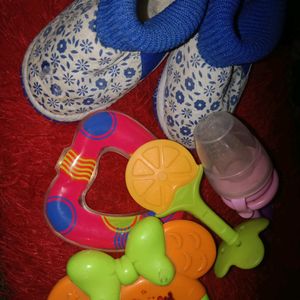 4 Baby Teether Combo