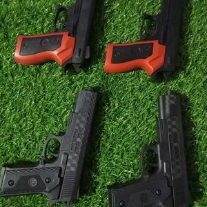 (Pack Of 4)  Toy Gun With Free Bullets Fix Rate